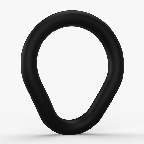 Primal:Pulse Flex Cock Ring in Satin Black Silicone