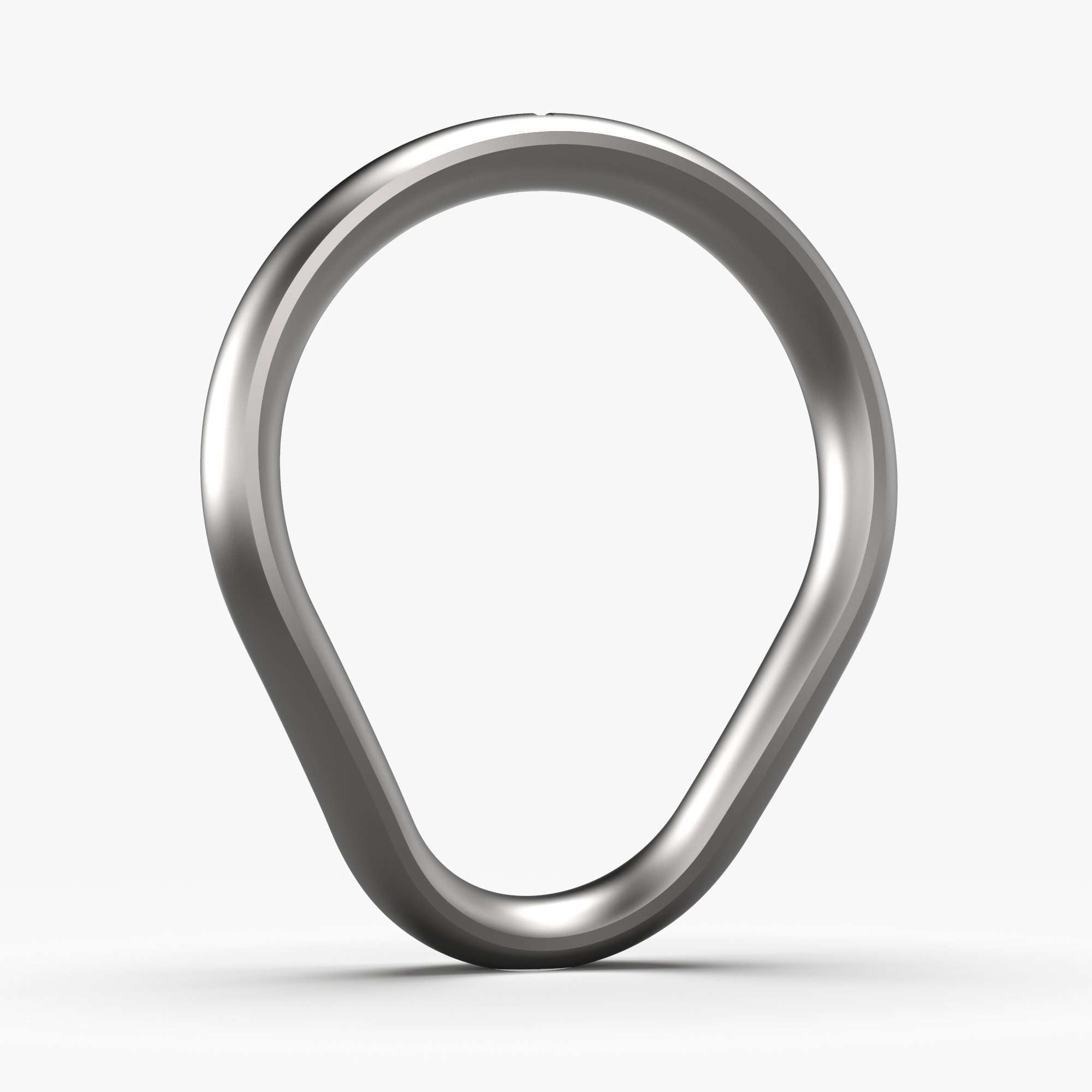 Primal:Fusion Matte Stainless Steel Cock Ring Primal Rings Primal:Fusion Matte Stainless Steel Cock Ring Primal Rings